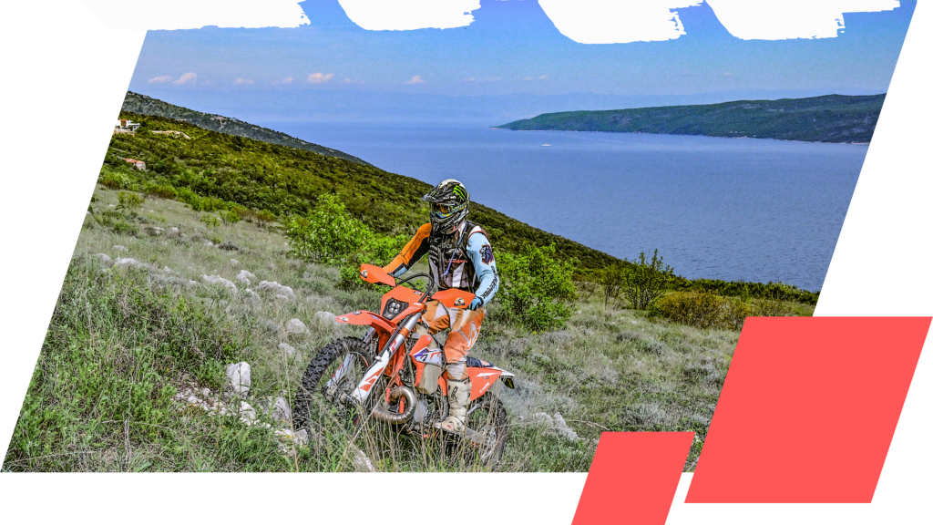 Enduro on the sea