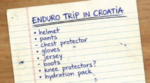 List of enduro items
